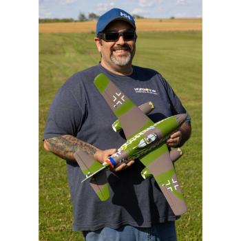 E-flite UMX Me 262 30mm EDF Jet Micro RC-Flugzeug BNF Basic with AS3X and SAFE Select 660mm - EFLU31050