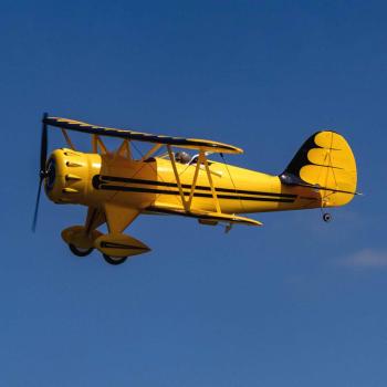 E-flite UMX WACO Micro RC-Flugzeug BNF Basic with AS3X and SAFE Select Yellow - EFLU53550Y