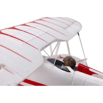 E-flite UMX WACO BNF Basic Micro RC-Flugzeug with AS3X and SAFE Select White - EFLU53550