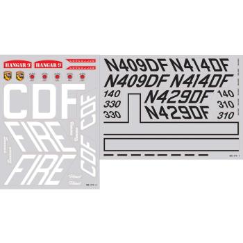 Hangar9 Decal Sheet: OV-10 Bronco 20cc - HAN505521