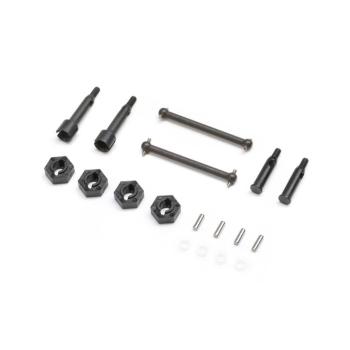 Losi Drive Shafts Axles Wheel Hexes: Micro-B - LOS-1764
