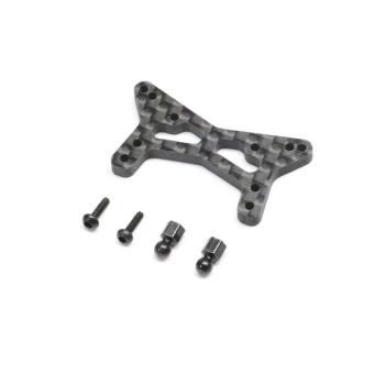 Losi Carbon Front Shock Tower: Micro-B - LOS-1981