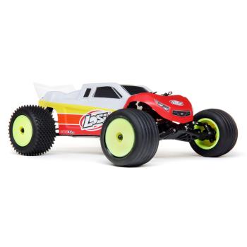 Losi Mini-T 2.0 2WD Stadium Truck Brushless RTR rot RC-Truck 1:18 - LOS01019T1
