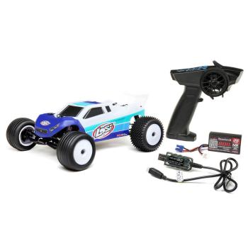 Losi Mini-T 2.0 2WD Stadium Truck brushless RTR RC-Truck 1:18 blau - LOS01019T2