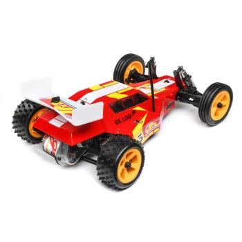 Losi 1/16 Mini JRX2 RC-Auto 2WD Buggy Brushed RTR, Red - LOS01020T1