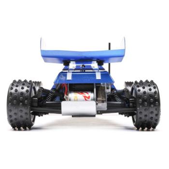 Losi 1/16 Mini JRX2 RC-Auto 2WD Buggy Brushed RTR, Blue - LOS01020T2