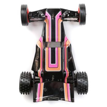 Losi 1/16 mini JRX2 RC-Auto 2WD Buggy Brushed RTR Black - LOS01020T3