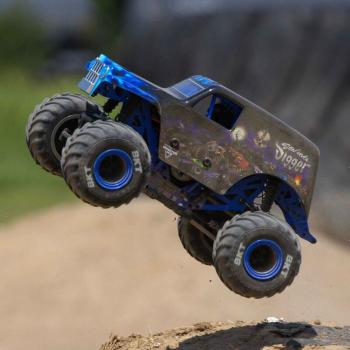 Losi 1/18 Mini LMT 4X4 Brushed Monster Truck Offroad RC-Car RTR Son-Uva Digger - LOS01026T2