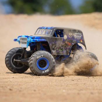 Losi 1/18 Mini LMT 4X4 Brushed Monster Truck Offroad RC-Car RTR Son-Uva Digger - LOS01026T2