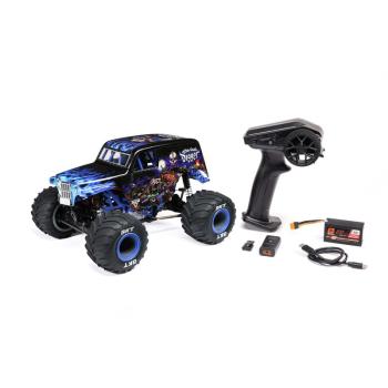 Losi 1/18 Mini LMT 4X4 Brushed Monster Truck Offroad RC-Car RTR Son-Uva Digger - LOS01026T2
