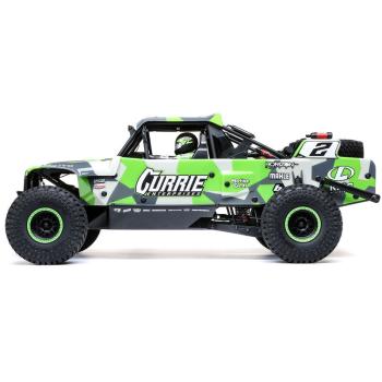Losi Hammer Rey, 1/10 4WD Rock Racer RC-Car OIffroad RTR, Green/Gray - LOS03030T2