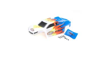 Losi Body, Blue/White: Mini-T 2.0 - LOS210014