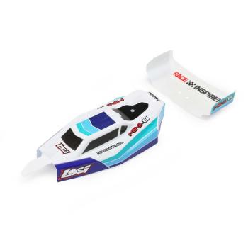 Losi Body & Wing Blue: Mini-B BL - LOS210025