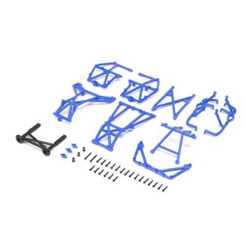 Losi Cage Set Complete Blue: Mini LMT - LOS211050