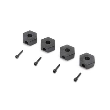 Losi 12mm Wheel Hex and Screwpin (4): Mini LMT - LOS212050