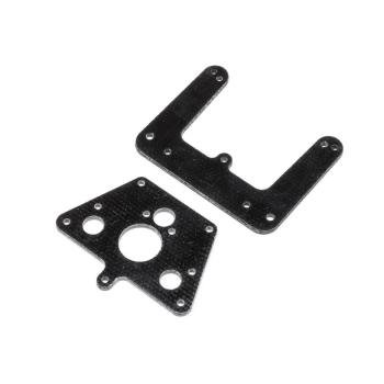 Losi Front & Rear Shock Towers: Mini JRX2 - LOS214024