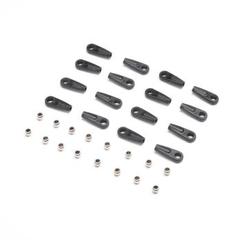 Losi 4-link Rod End & Pivot Balls (16): Mini LMT - LOS214047