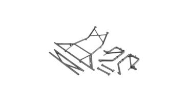 Losi Fr Bar, RR Body Mnt Bar, Bumper,Tower Support:BR - LOS230012
