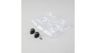 Losi Interior Set with Helmets, Clear: Baja Rey - LOS230020