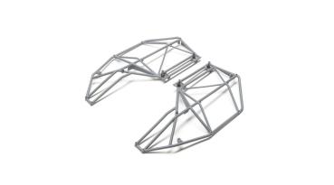 Losi Roll Cage, Side, Left & Right, Gray: Rock Rey - LOS230039