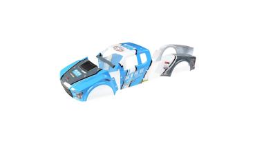 Losi King Shocks Ford Raptor Body Set: Baja Rey - LOS230066