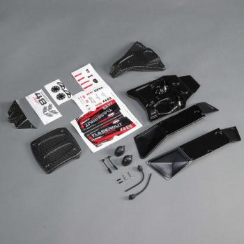 Losi Body Set, Red, Painted: Ultra 4 - LOS230076