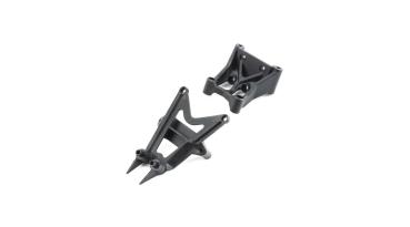 Losi Front Upper Arm/Shock Mount, RR Chassis Brace: BR - LOS231007