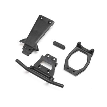 Losi Front Bumper, Brace, Skid Plate: Hammer Rey - LOS231086