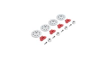 Losi Hex, Rotor, Caliper & Pin Set (4): Baja Rey - LOS232006