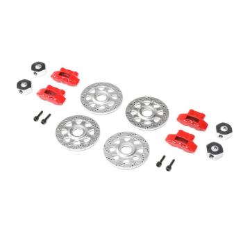 Losi Brake Set with Wheel Hex & Pin(4):RZRRey - LOS232076
