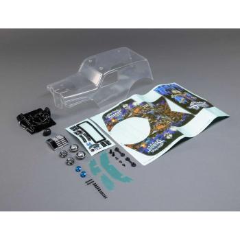 Losi Body Set, Clear, Son Uva Digger: LMT - LOS240018