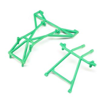 Losi Top and Upper Cage Bars, Green: LMT - LOS241041