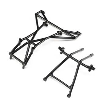 Losi Top and Upper Cage Bars, Black: LMT - LOS241042