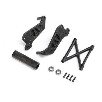 Losi Wheelie Bar Set, Black: LMT - LOS241052