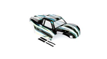 Losi Body, Painted, Black: MTXL - LOS250013
