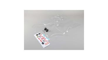 Losi Body Set m. Aufklberbogen, transparent : DBXL-E - LOS250018