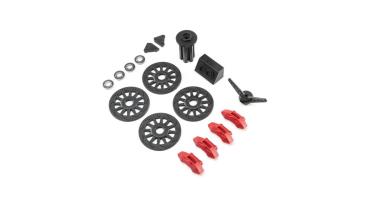 Losi Brake and Spare Tire Accessory Set: Super Baja Rey - LOS250024