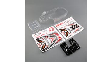 Losi Body Set, Clear: SuperRockRey - LOS250035