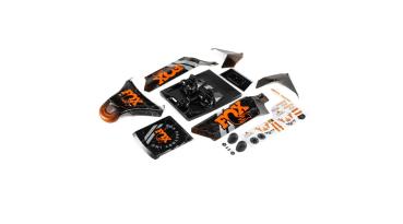 Losi Body Set, Screened, FOX: DBXL-E 2.0 - LOS250043