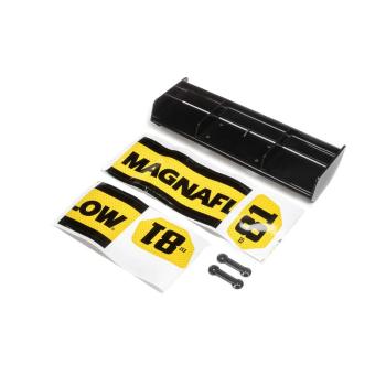 Losi Wing, Magnaflow, Black: DBXL 2.0 - LOS250054