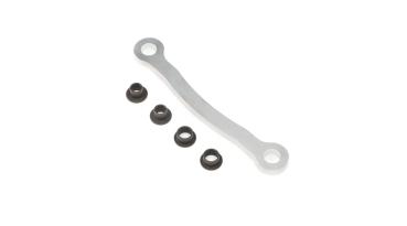 Losi Verbinder Lenkgest�nge silber: DBXL-E, MTXL - LOS251052