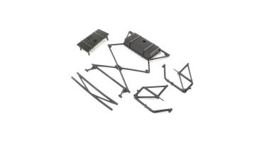 Losi Rear Body Mount Bar L&R, X-Bar: Super Baja Rey - LOS251055