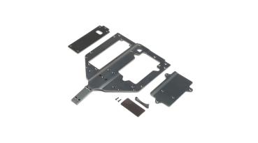 Losi Chassis, Motor & Battery Cover Plates:SuperRockRey - LOS251083