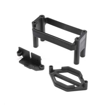 Losi ESC & Servo Mount: 8X Super Lasernut - LOS251131