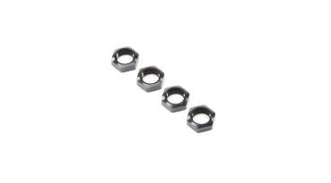 Losi Wheel Nut, Black (4): Super Baja Rey - LOS252078