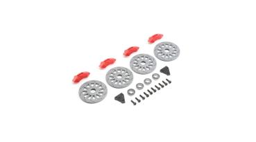 Losi Rotor, Caliper Set: SuperRockRey - LOS252109