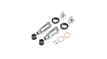 Losi Shock Body and Collar Set, Front (2): SuperRockRey - LOS253022