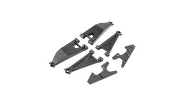 Losi Front Suspension ArmSet Upr/Lwr(L&R): SuperBajaRey - LOS254037