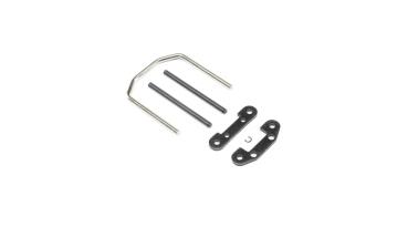 Losi Front Hinge Pin and Brace Set: Super Baja Rey - LOS254048