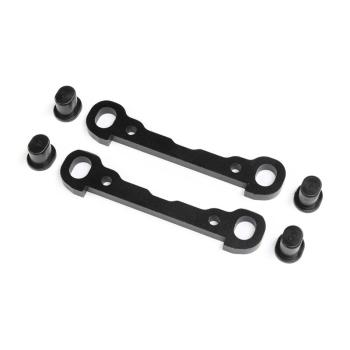 Losi Front Hinge Pin Braces, Black: DBXL 2.0 - LOS254071